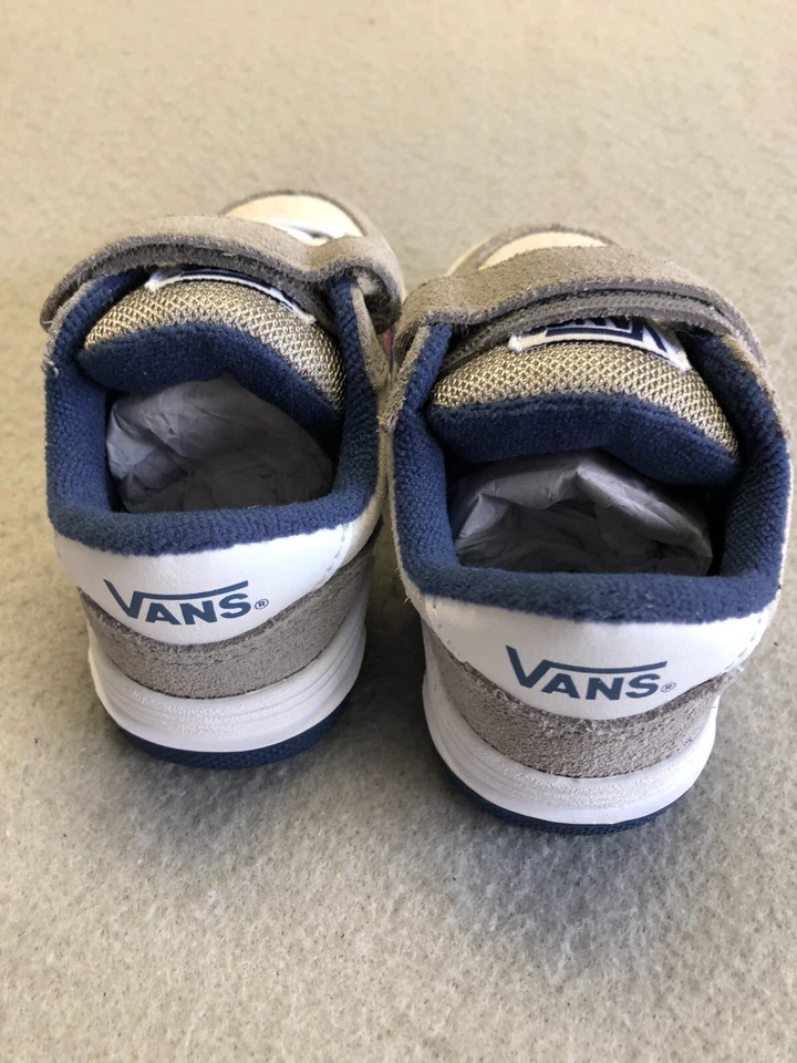 Vans Sneakers Toddler Boy's 5 New Hylane Pop Sidestripe Grey/Pink Casual Shoes - Image 4 of 4