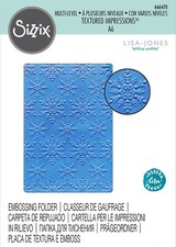 Sizzix Sbowflake Sparkle ML Embossing folder 666479 Retail 11.99 by Lisa Jones