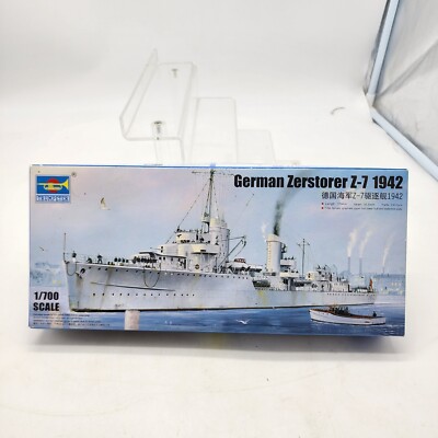 TRUMPETER 1/700 GERMAN ZERSTORER Z-7 1942  #05789 Brand New Open Box 