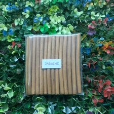 Jasmine Incense Dhoop Sticks - 100% Natural bambooless Incense Dhoop Sticks 