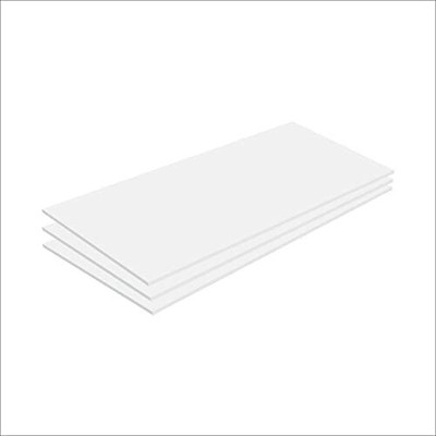 Expanded PVC Sheet 6" x 12" inches White Printable Rigid Plastic  Board Sheet ... | eBay