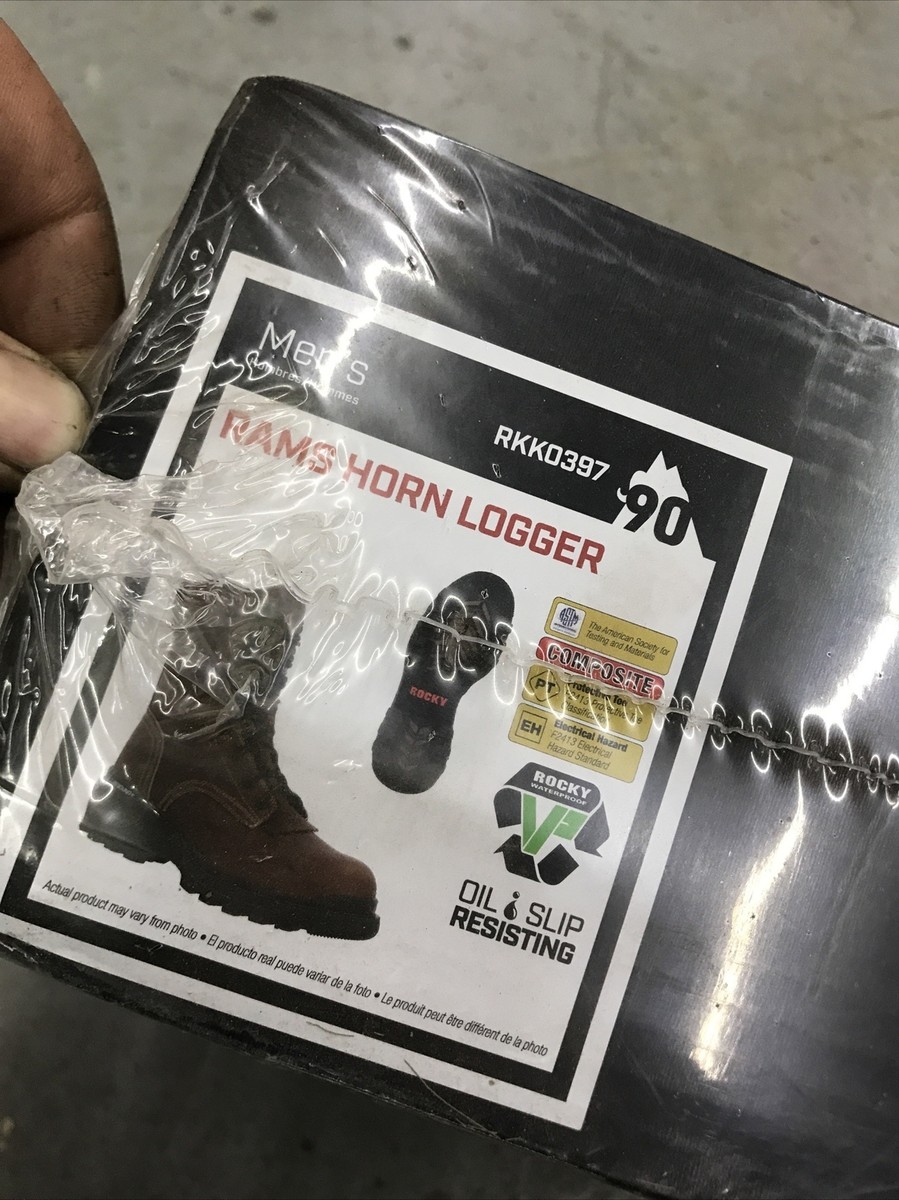 ROCKY Men's Rkk0397 Construction Boot - 9" Waterproof Logger, Electrical Hazard, Slip & Oil Resistant 14 thumbnail image