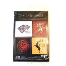 Game of Thrones House Sigil Magnet Set 5 Pieces By Dark Horse Deluxe USA MADE