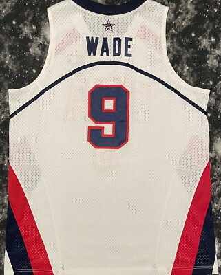 USA BASKETBALL リバーシブル Rare Vintage Nike 2006 FIBA USA Basketball Dwyane Wade