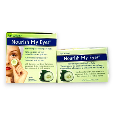 Fran Wilson Nourish My Eyes Refreshing & Soothing Eye Pads (36 Pads) LOT OF 2