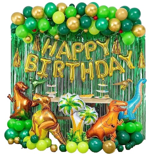 Dinosaur Birthday Party Supplies - 20 Plates & 20 Napkins Set For Kids Theme Party Decor - View #2
