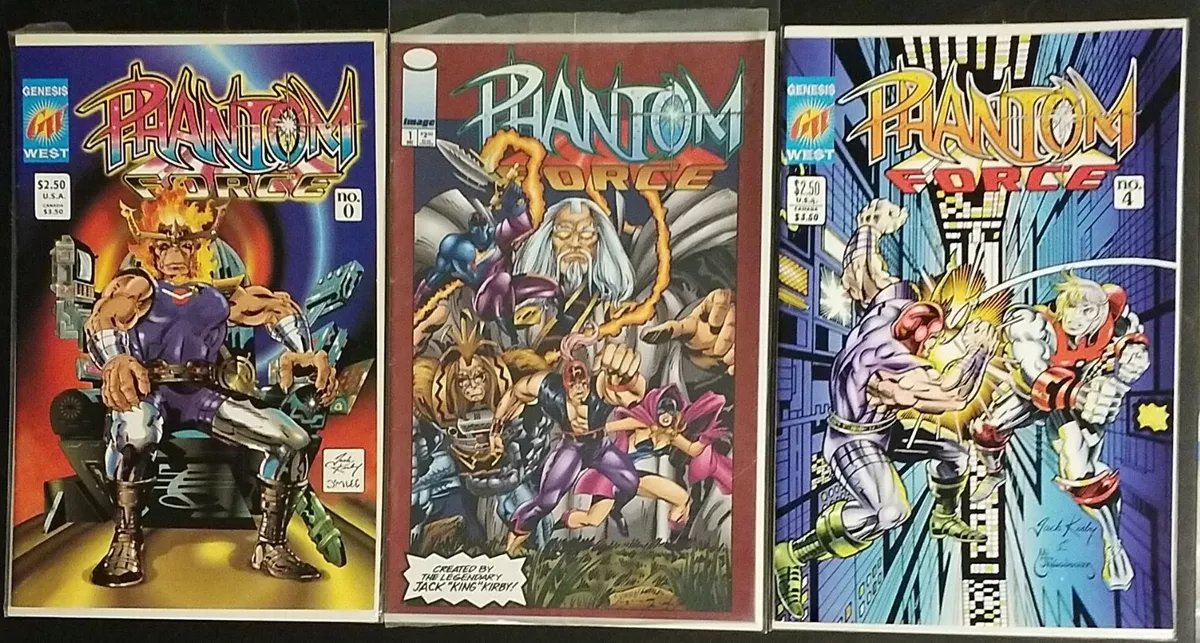 Phantom Force (1993 Image/Genesis West) comic books