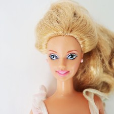 1998 Mattel Ballerina Barbie Doll Light Pink Shoes Blonde Hair