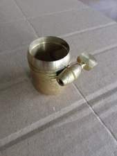 CONN 12M BARITONE SAXOPHONE NECK TENON and RECEIVER...NEW OLD STOCK with SCREW.