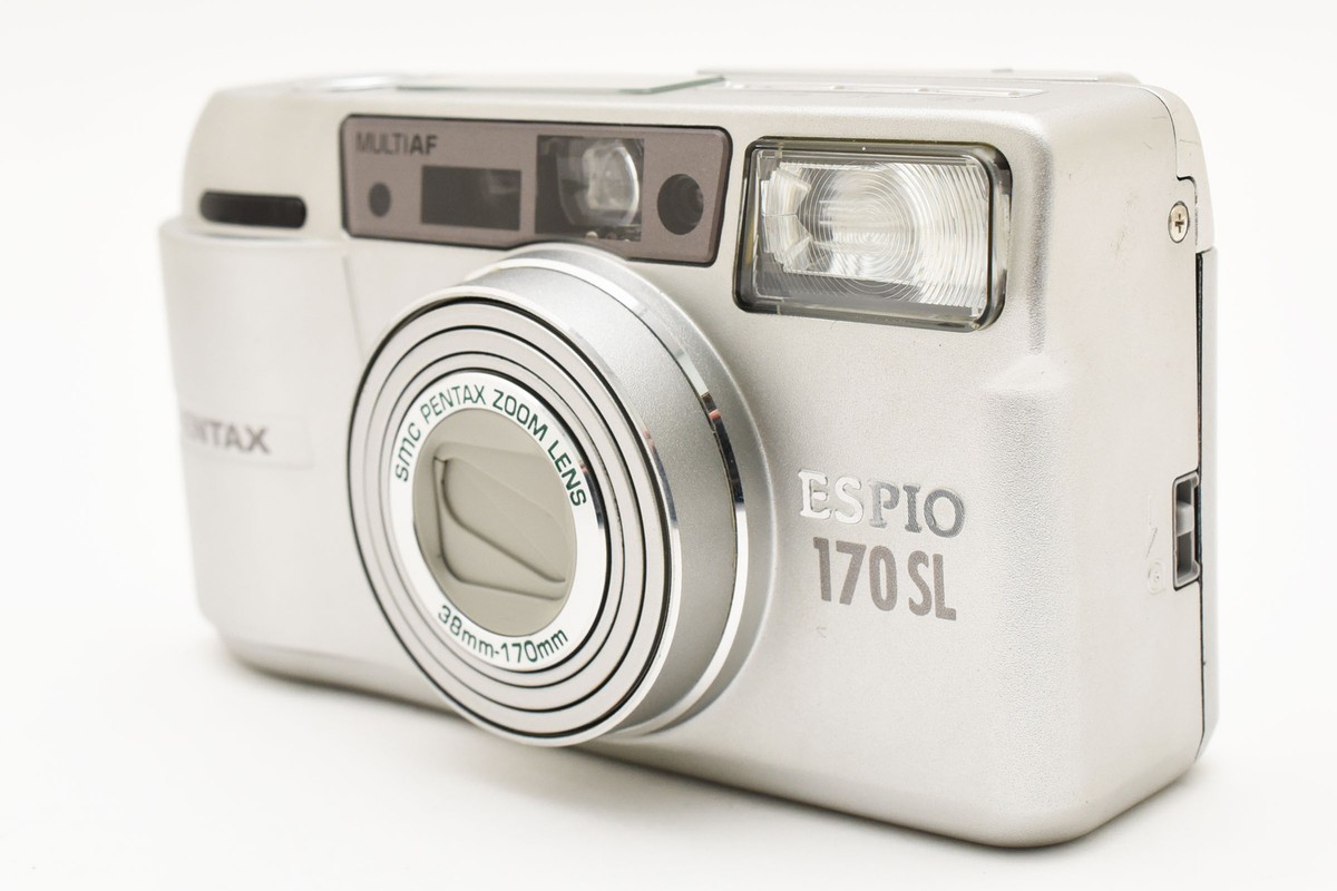 Pentax Espio 170SL [MINT] 80 Silver Zoom 38-170mm From JAPAN