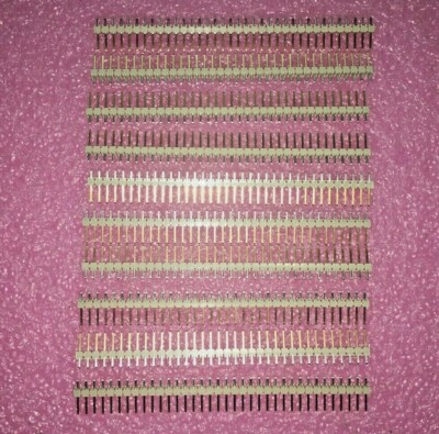 (10 PIECE LOT) HTSW-136-07-S-S, SAMTEC, CONN HEADER VERT 36POS 2.54MM, ROHS