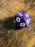 MAGIC THE GATHERING SPINDOWN DICE D20 Life Counter MTG Fate Reforged Purple Die