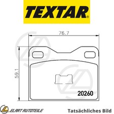 Textar Bremsbelag Bremsbeläge 2026003 online kaufen | eBay