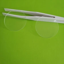 2pcs ! JGS1 35*1.0mm UV Grade Fused Silica Window Quartz Glass disk