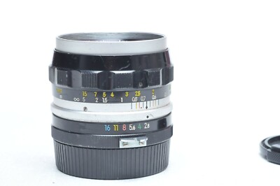 NIKKOR 35mm f/2.8 レンズ Nikon 35mm f/2.8 NIKKOR-S MF Lens 208 | eBay