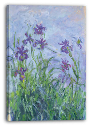 Kunstdruck Claude Monet - Lila Iris