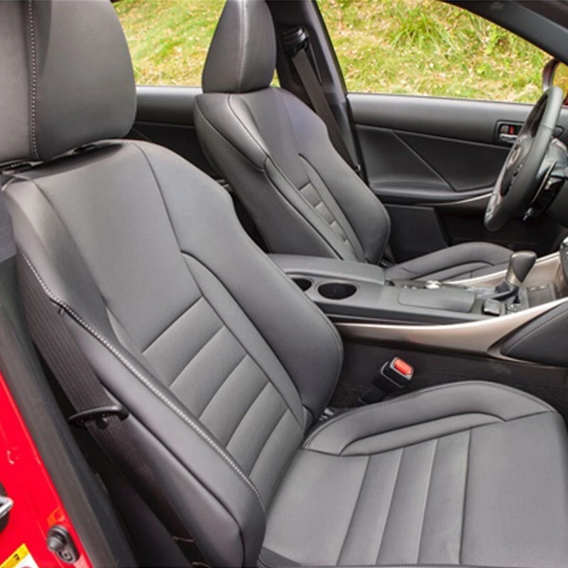 PARA LEXUS IS350 IS500 MOTOPTES 2016-2024 FUNDAS DE CUERO PERSONALIZADAS PARA ASIENTO DE COCHE DURADERAS Foto 2 de 4