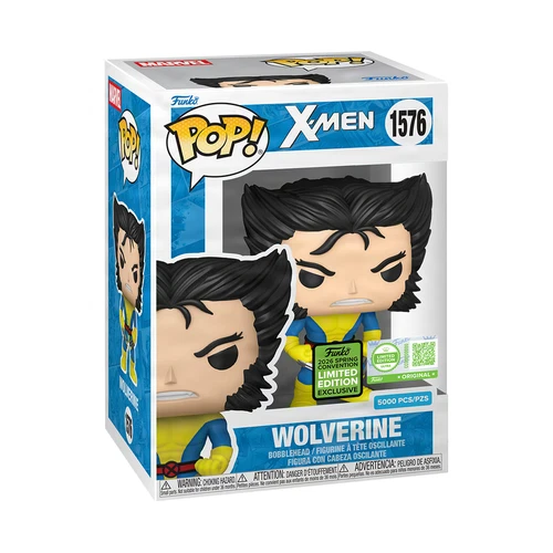 Funko Pop! ECCC Exclusive Wolverine Classic Unmasked with Pop! Protector LE 5000