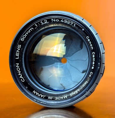 CANON 50mm RANGEFINDER LENS (Leica Thread Mount Screw Mount LTM  L39)