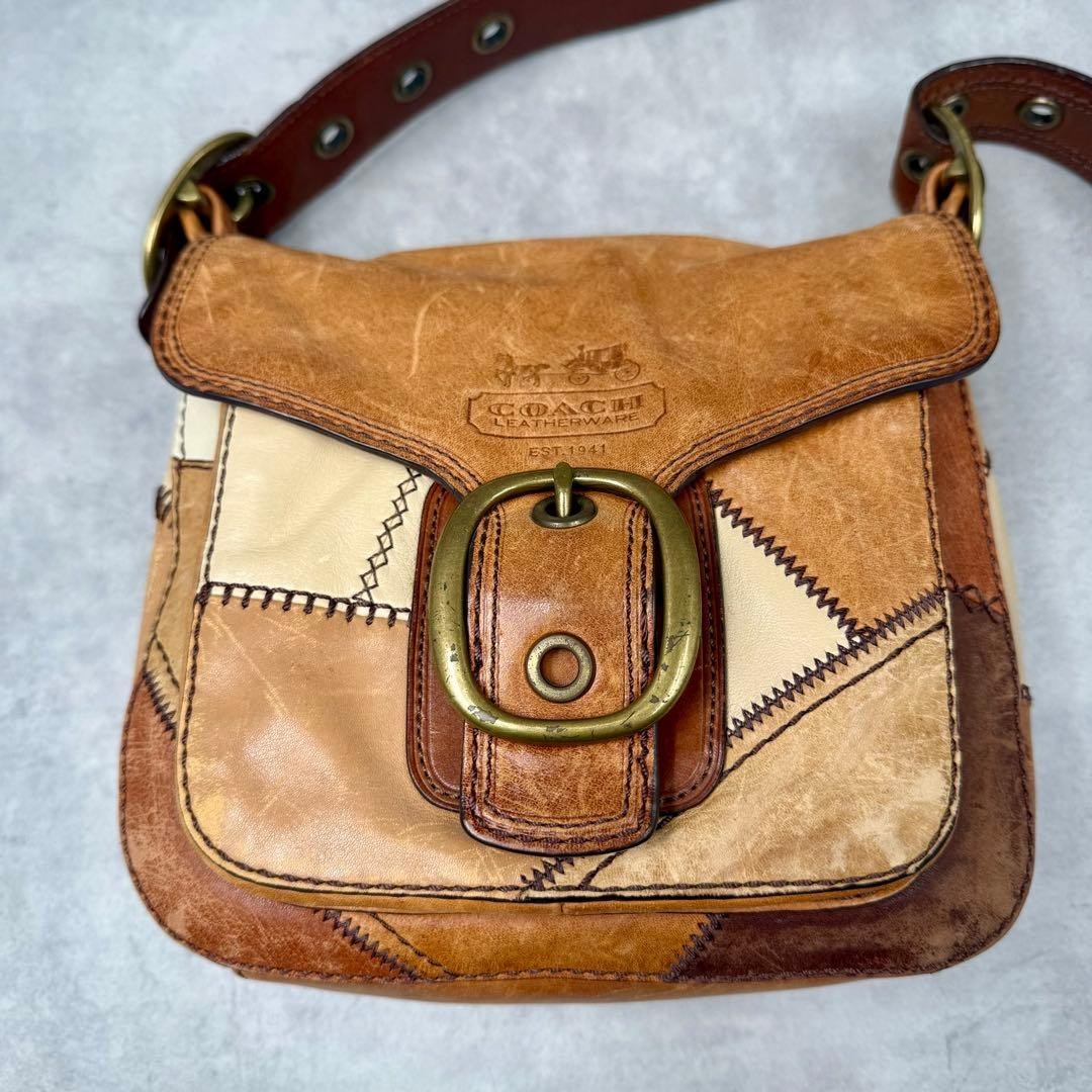 COACH Bleecker 65th Anniversary Patchwork Shoulde… - image 14