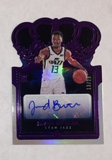 2022 Panini Crown Royale Rookie Crown Jared Butler Auto Purple #13/25 Jersey #