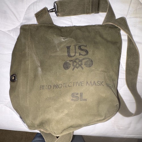 US Field Protective Mask M2A2-C10 with Carry Bag, Filter, Decon Kit