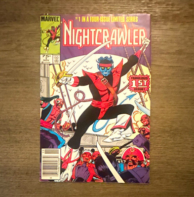 Marvel Nightcrawler #1 (1985) Newsstand Variant First Issue - Dave Cockrum
