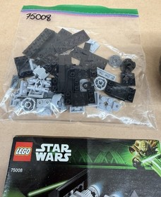 LEGO Star Wars 75008 TIE Bomber & Asteroid Field 60 Pieces No Box Pre-Owned