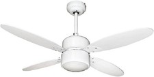 Zephir ZFR4107B Ventilatore da Soffitto con Lampada