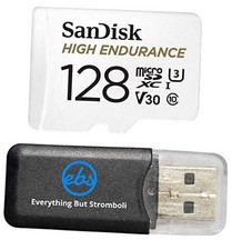 SanDisk High Endurance 128GB TF Card MicroSDXC Memory Card for Dash Cams
