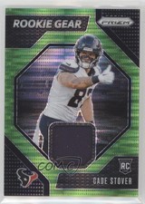 2024 Panini Prizm Rookie Gear Neon Green Pulsar Prizm Cade Stover #RG-CSR 05ns