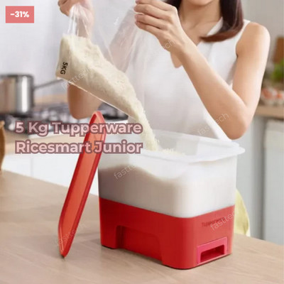 TUPPERWARE Reis Smart Junior 5 kg luftdicht Multispender Aufbewahrung BPA frei
