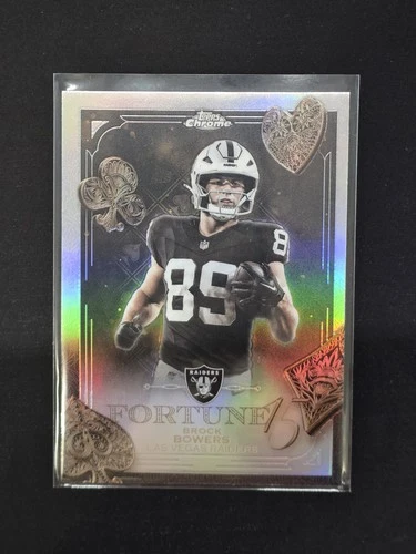 2025 Topps Chrome Brock Bowers Base (RAW)
