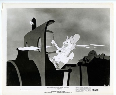 Walt Disney 1949 Ichabod and Mr Toad RKO PUBLICITY PHOTO Ward Kimball Animator
