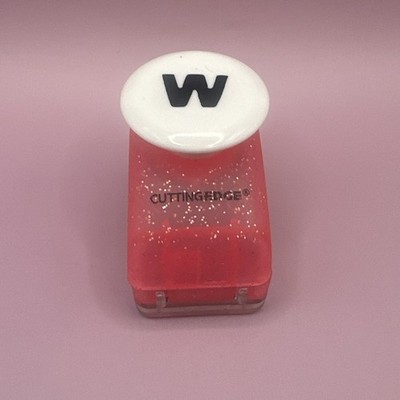 CuttingEdge Paper Punch Replacement Letter W Crafting Scrapbooking 1  Cutting