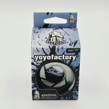 YoYoFactory Shutter  YoYo   Black/Silver Fade Yo-Yo by Gentry Stein
