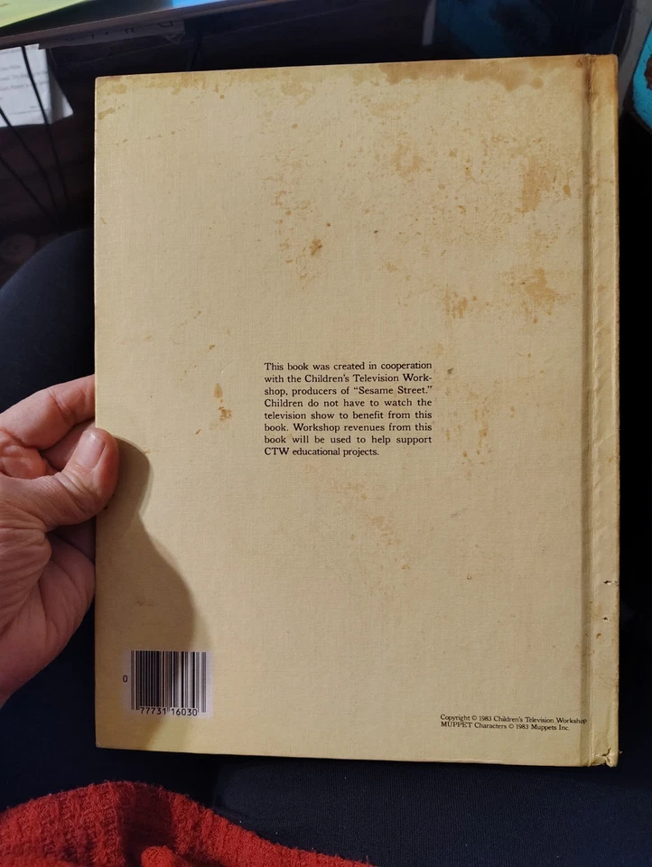 1983 Book Sesame Street Treasury Volume 3 - Image 3 of 4