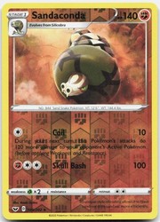 Sandaconda 109/202 Reverse Holo Sword & Shield Base Set