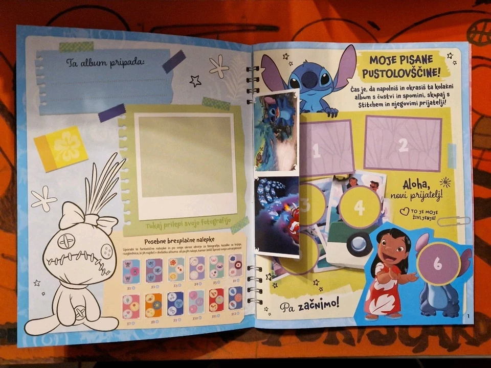STITCH 2025 Colección de Pegatinas Panini JUEGO COMPLETO + ÁLBUM VACÍO 192 PEGATINAS Foto 3 de 3