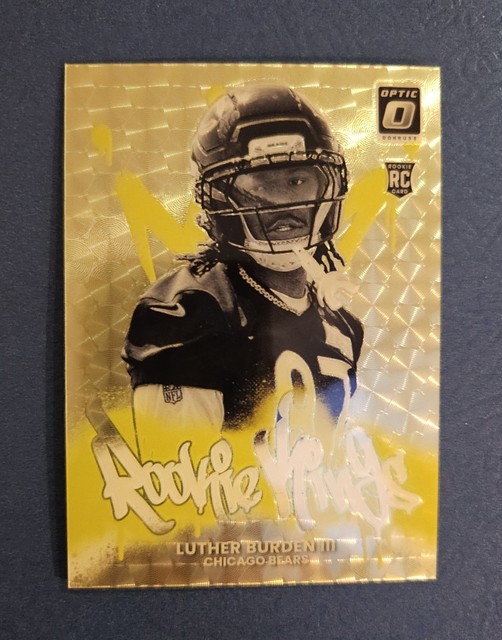2025 Donruss Optic Luther Burden III Rookie Kings RC Gold Vinyl Prizm #1/1