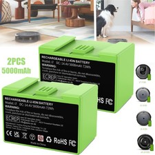 1-2X 5.0AH Battery For iRobot Roomba e5 e6 i1 i2 i3 i4 i5 i6 i7 i7 i8 j5 J6 J7