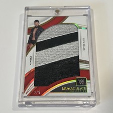 2022 Panini Immaculate Collection WWE Wrestling Cards Checklist 30