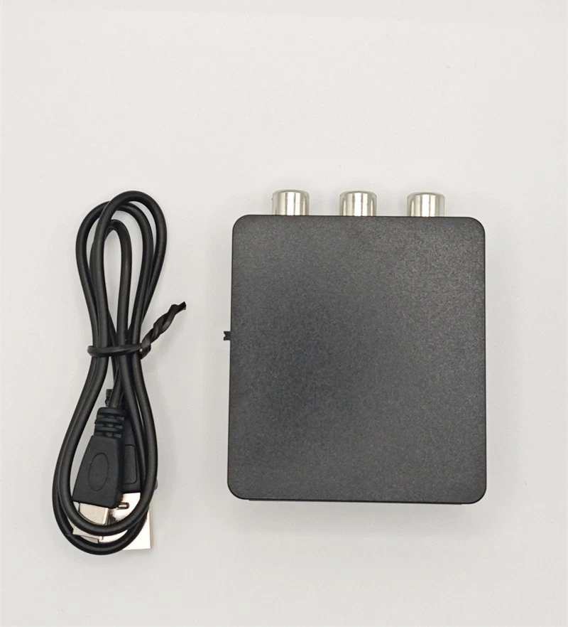 HDMI zu Cinch Adapter Box Composite AV CVBS Videokonverter Full HD 1080p 720p - Bild 4 von 4