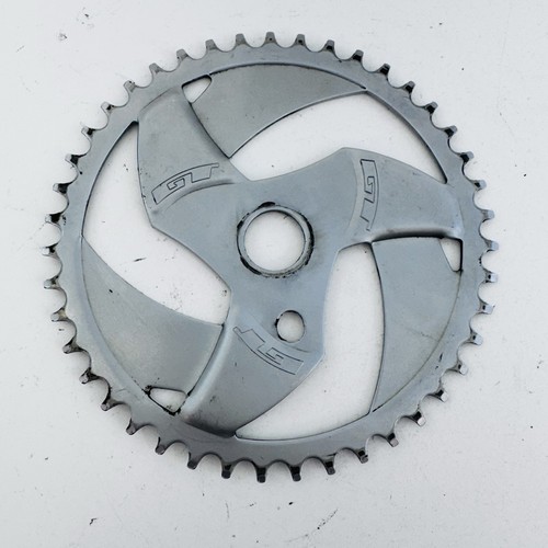 GT BMX Sprocket 43 Tooth Old School 43t Freestyle Silver Steel 80s Stamped A50 - Picture 6 of 15