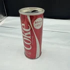 Vintage Japan 250ml Coca Cola Tall Pull Tab Can 1970 Steel