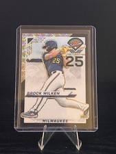 Panini 2025 Prospect Holo Ticket Black Velocity /39 #30 Brock Wilken