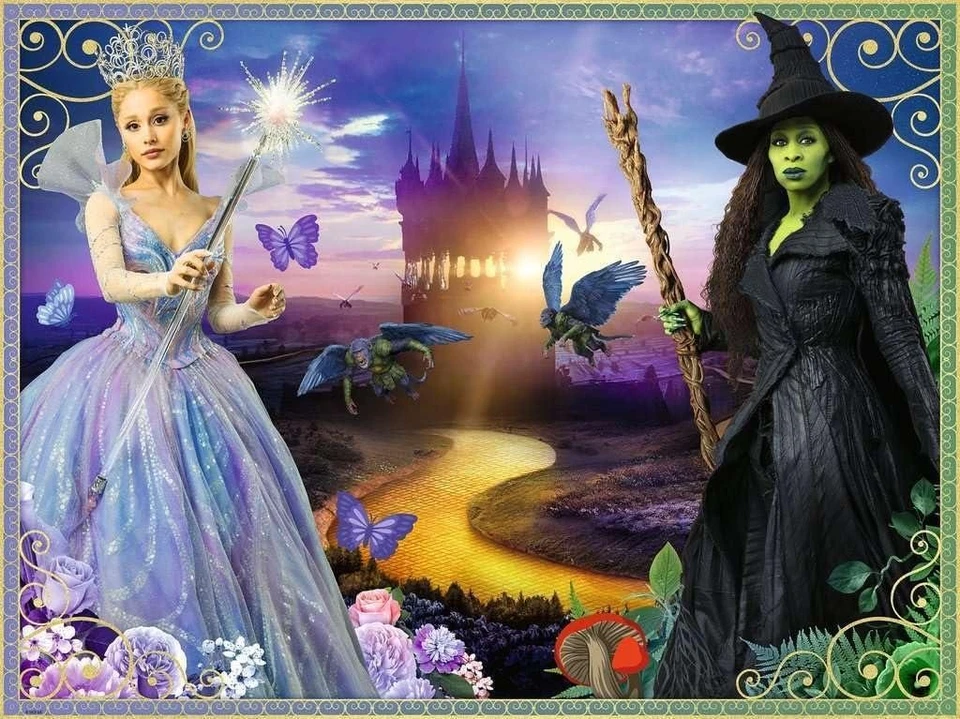 Wicked Puzzle 1500 Piece Wicked The Movie Part 2 Jigsaw - Image 2 of 4