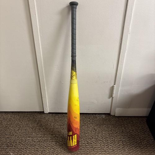 Easton Hype Fire USSSA 2024 Baseballschläger 2 3/4" rot orange gelb 31" 21 Oz