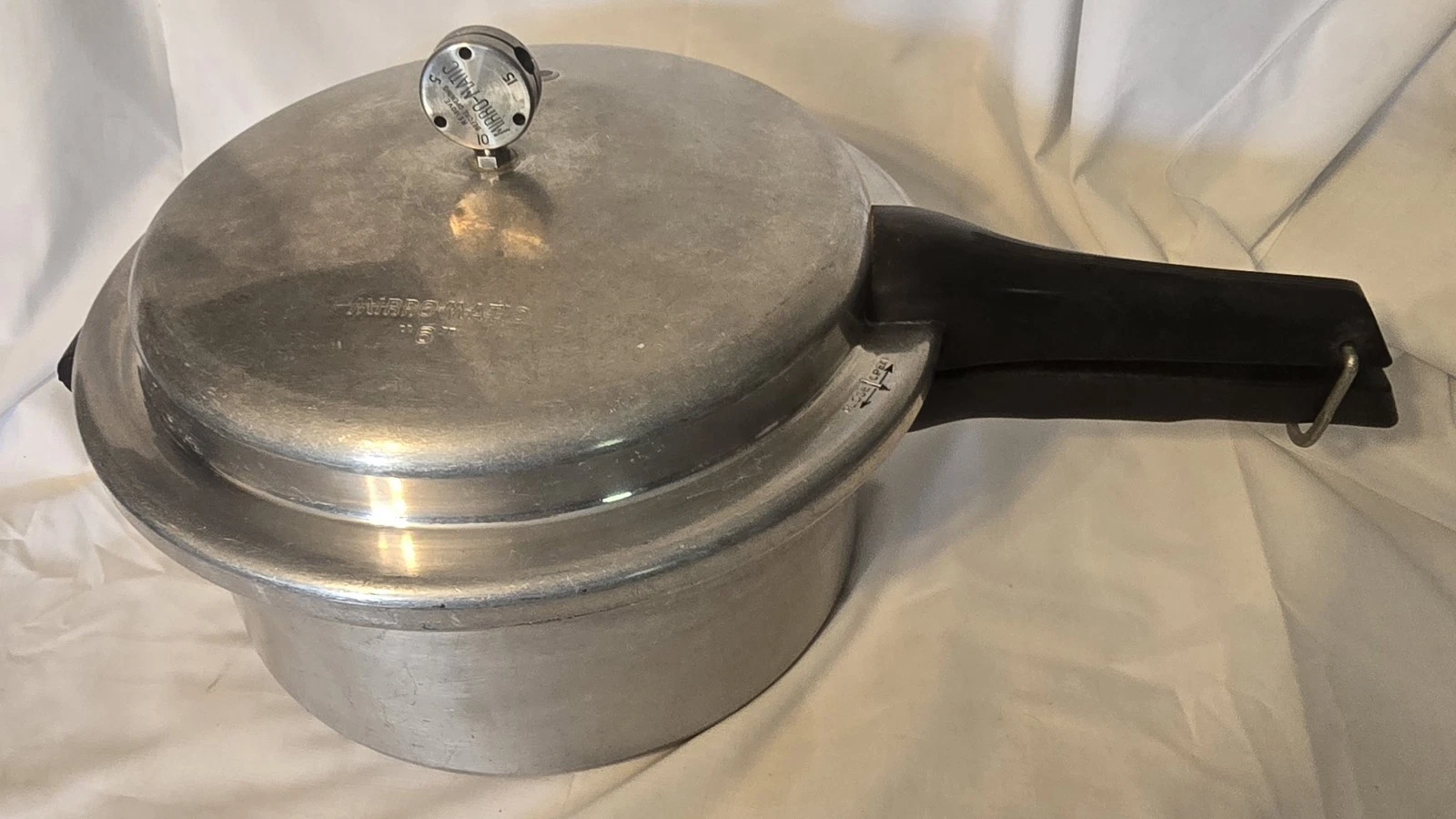 Mirro-Matic 6 Qt Pressure Cooker Pan 396M Aluminum Made in USA