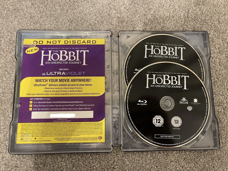The Hobbit - An Unexpected Journey (Blu-ray Steelbook Edition)  - Image 4 of 4